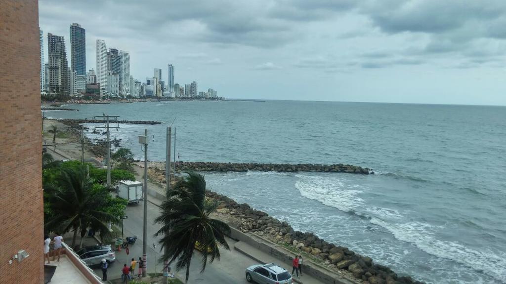 Ferienwohnung Apto En Cartagena Ed Puerto Azul Vista Al Mar Exterior foto